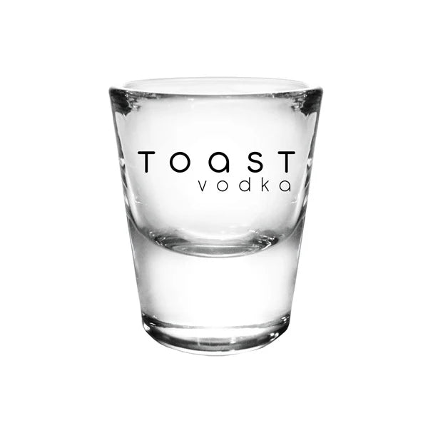 Customized BarConic® 1 ounce Thick Base Clear Shot Glass - 12 Count
