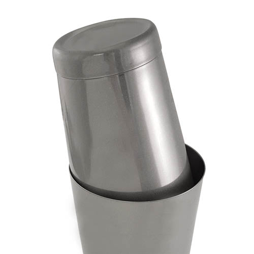 BarConic® Cocktail Shaker Tin 18oz. – Silver Glitter