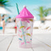 Umbrella Tumbler W/Lid & Straw - 18oz