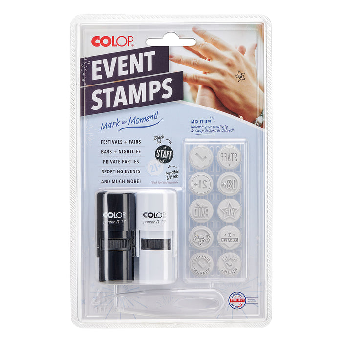 2 Pack Event Stamp Set