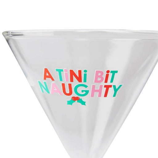 Martini Sipper Cup with built in straw - Tini Bit Naughty - 4oz