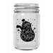 BarConic Mason Jar Glassware Christmas Collection