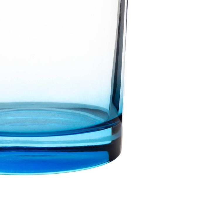 BarConic®  Light Blue Rocks Glass - 10 ounce