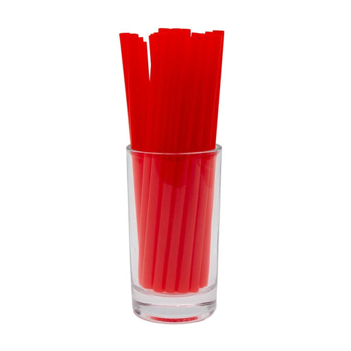BarConic® 6" Straws - Red