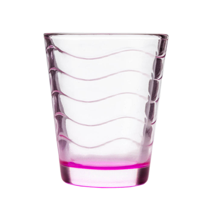 BarConic® Glassware - Shot Glass - Pink Wave 1.75 ounce