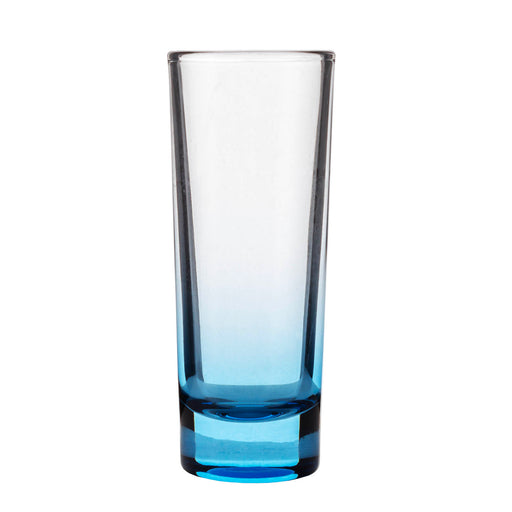 BarConic® Glassware - Shot Glass - Tall Light Blue 2 ounce