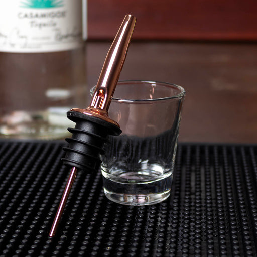 BarConic® Stainless Steel Liquor Pourer - Copper Plated