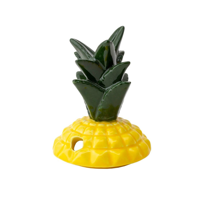 BarConic® Tiki Drinkware - Ceramic Pineapple with Lid - 20 ounce