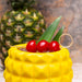 BarConic® Tiki Drinkware - Ceramic Pineapple with Lid - 20 ounce