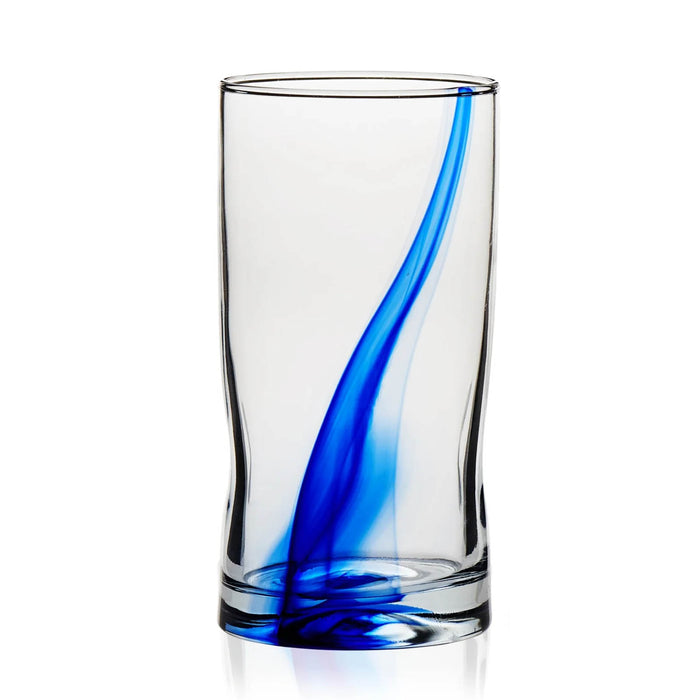 Libbey Blue Ribbon Impressions Glassware - Case of 12 - Size Options