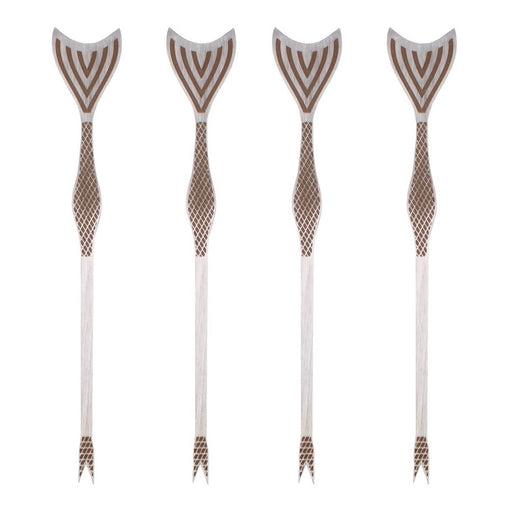 BarConic® Mermaid Tail Cocktail Picks (4 pack)