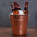 Copper Ice Bucket - Hammered Style