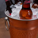 Copper Ice Bucket - Hammered Style