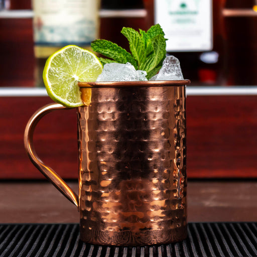 Copper Plated Hammered Moscow Mule Classic - 18oz