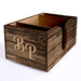 Customizable Wooden Bar Caddy - Whiskey Bar