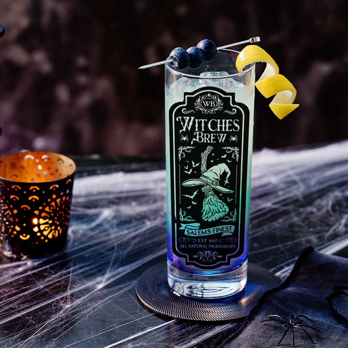 BarConic Highball / Collins Glasses - Halloween Themed Apothecary Designs