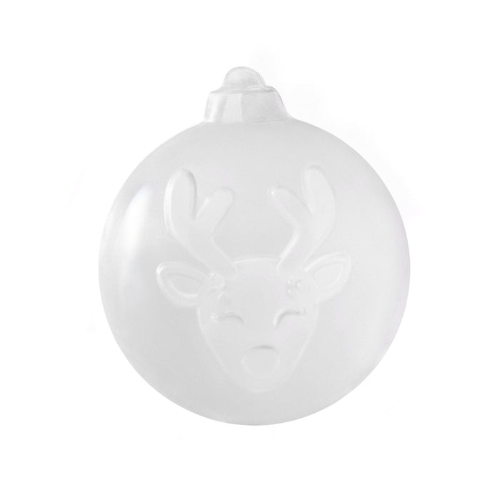 Santa & Reindeer Ornament Ice Mold