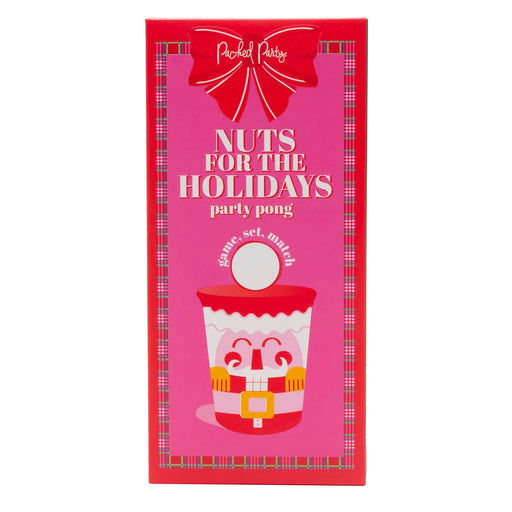 Packaged game 'Nuts for the Holidays' with a festive design on a white background