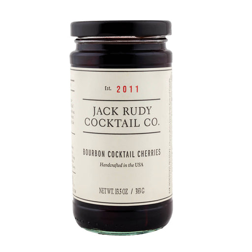 Jack Rudy Bourbon Cocktail Cherries - 13.5 ounce Jar