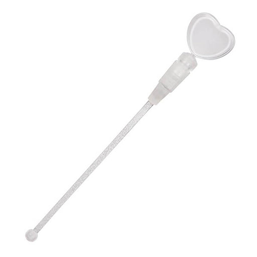 LED Red Heart Cocktail Stirrer - Single