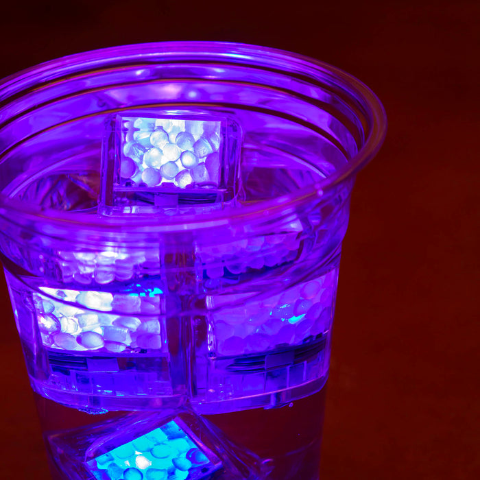 Liquid Activated Multi Color Ice Cubes  - 12pk