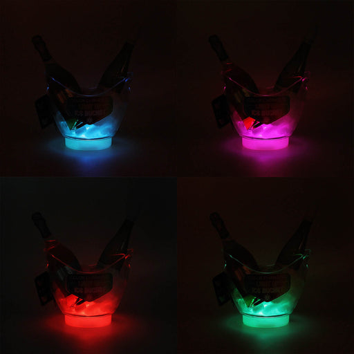 LED Party Ice Bucket with Handle