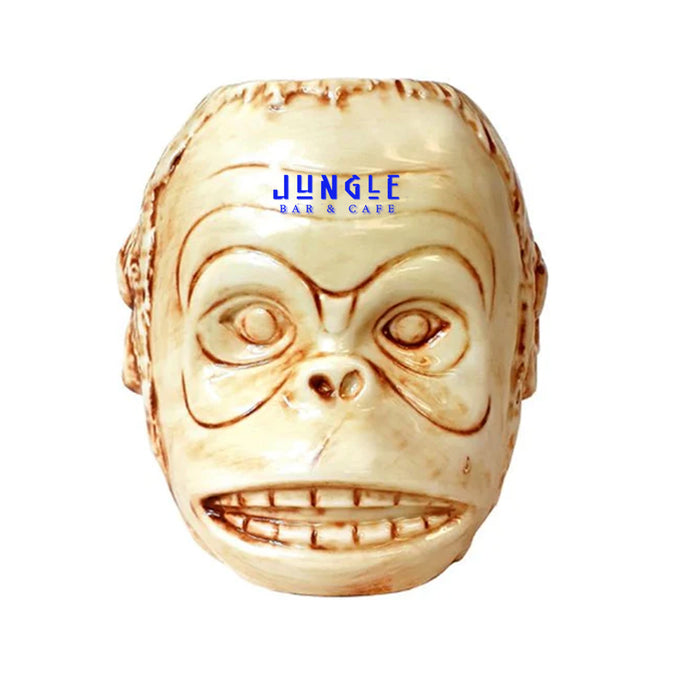 Imprinted BarConic® Tiki Mug - Monkey Head - 16 ounce