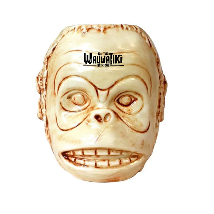 Imprinted BarConic® Tiki Mug - Monkey Head - 16 ounce
