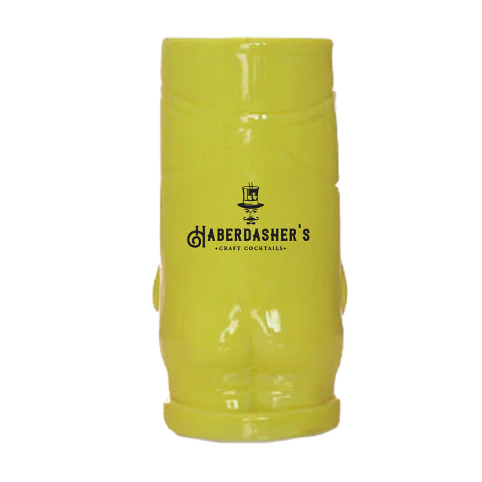 Imprinted BarConic® Tiki Drinkware – Yellow - 12 ounce