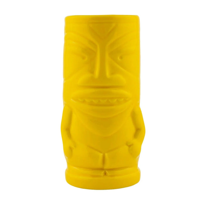 Imprinted BarConic® Tiki Drinkware – Yellow - 12 ounce
