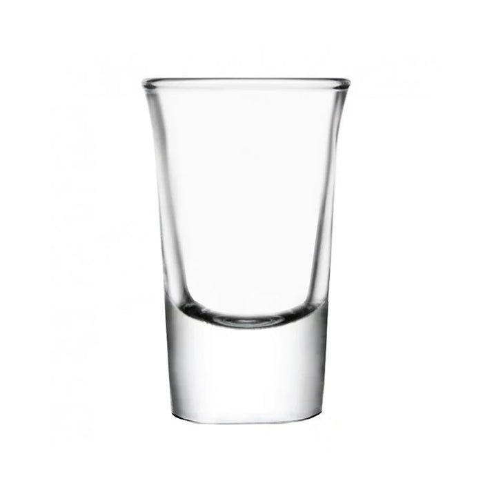 Imprinted BarConic® Flared Top Shot Glass with Thick Base - 25 ml