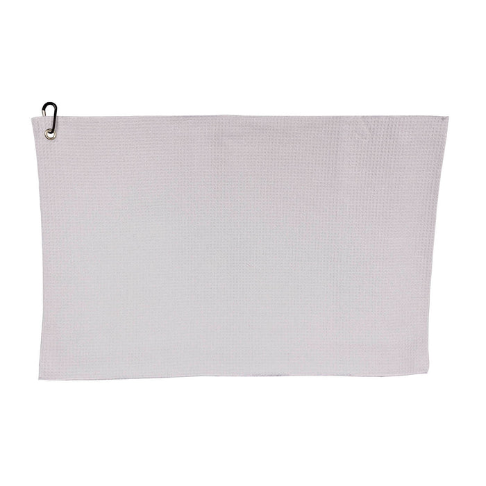 Sublicotton White Bar Towel with Hook - 15.75" x 23.5"