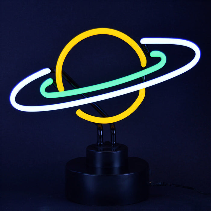 Saturn Neon Sign
