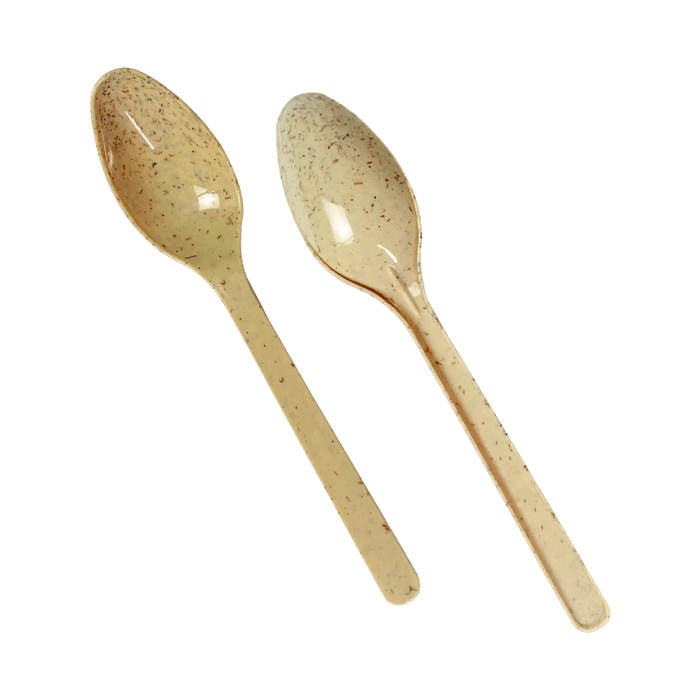 Natural Agave Utensils - 1,000 unwrapped per case