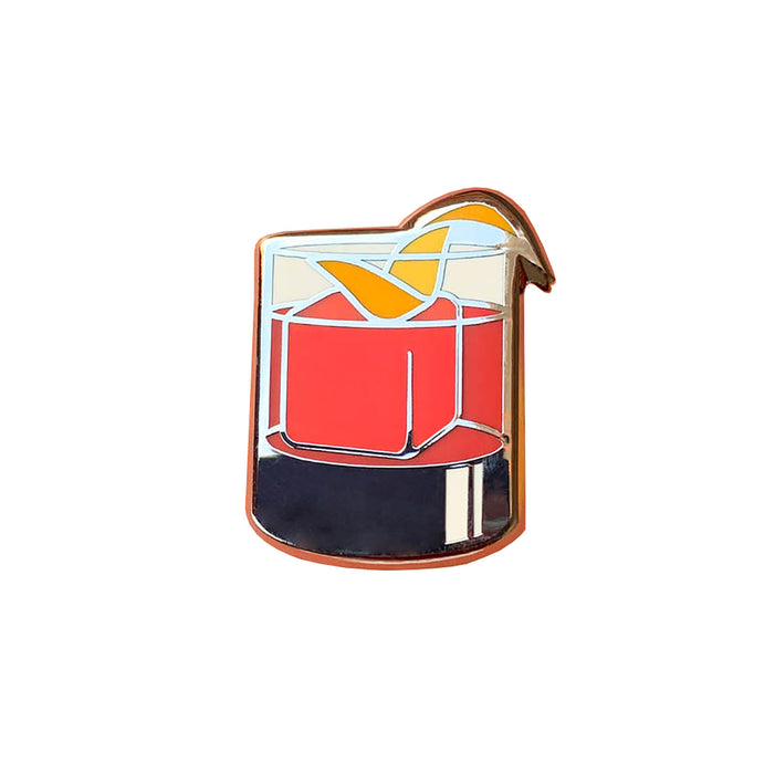 negroni enamel pin