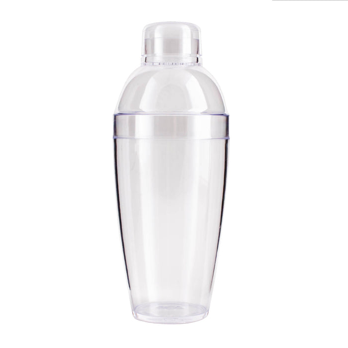 3 piece Cocktail Shaker - Plastic (Size Option of 7oz or 14oz)