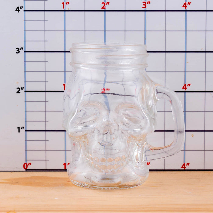 BarConic® Skull Mason Jar w/handle - 4oz