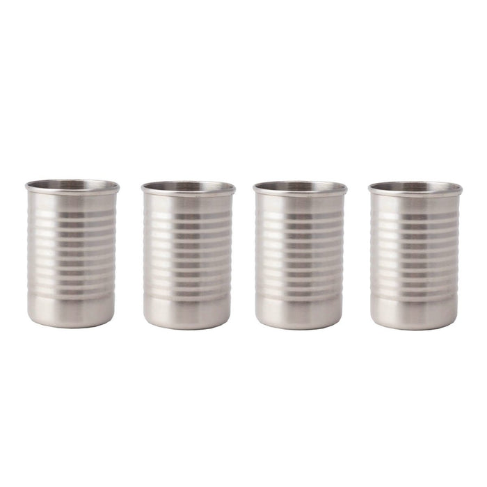 Tin Can Shots - 2 oz - Unique Shots - Pack of 4