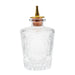 BarConic® Antique Bitters Bottle w/ Gold Plated Dasher Cork - 4 oz
