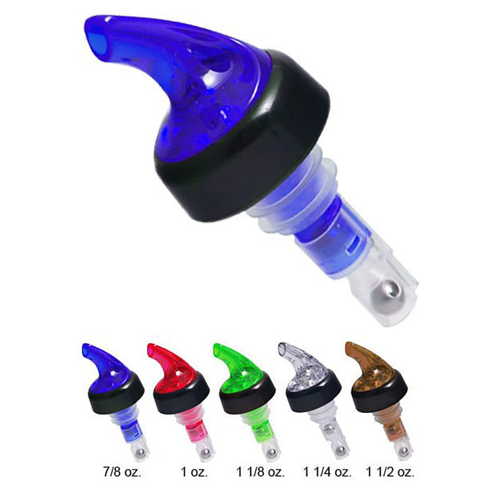 Liquor Pourer - Precision 3 Ball Measured w/ Collar - Increment Options
