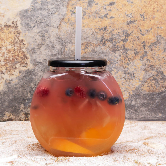 BarConic® Drinkware Flat Sided Fishbowl - 40 ounce