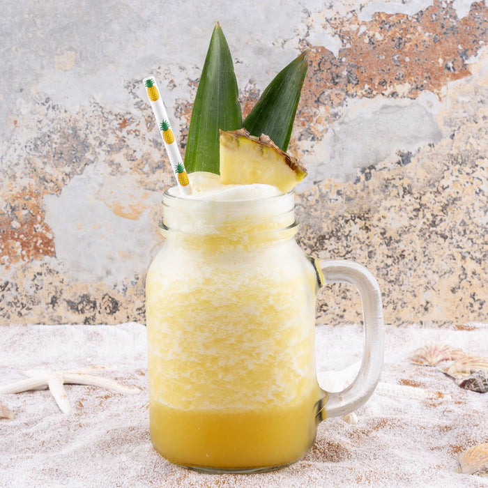 BarConic® Glassware - Mason Jar Mug Glass - 21 ounce