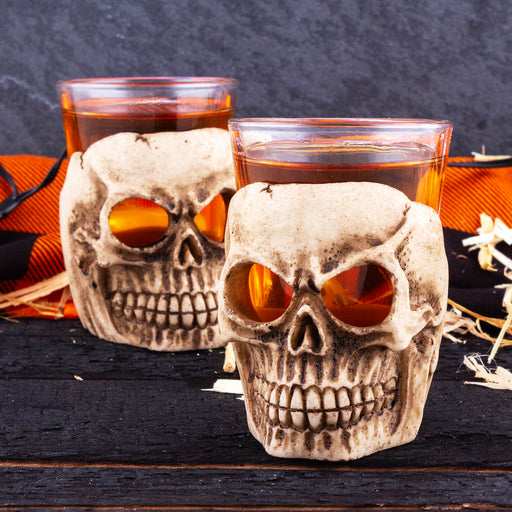 BarConic® Ceramic Skull Shot Glass - 2oz