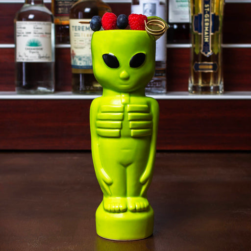 BarConic® Ceramic Alien Tiki Mug