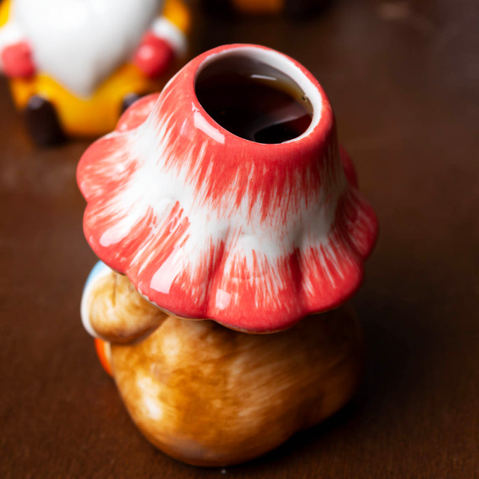 BarConic® Ceramic Gnome Shot Glasses