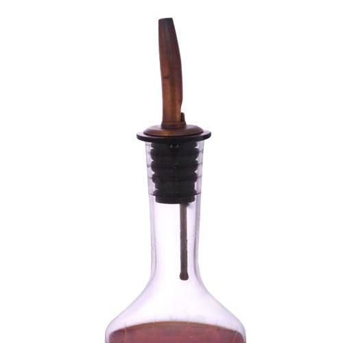 BarConic® Bitters Bottle - Feather Etched Glass - 3oz