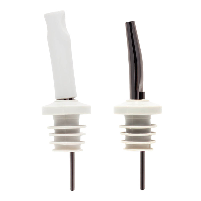 BarConic® Stainless Steel Pourer w/ Dust cap - 6 pack - COLOR OPTIONS