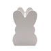 Wooden Bunny Basket - White