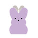 Wooden Bunny Basket - Marshmallow Bunny - Purple
