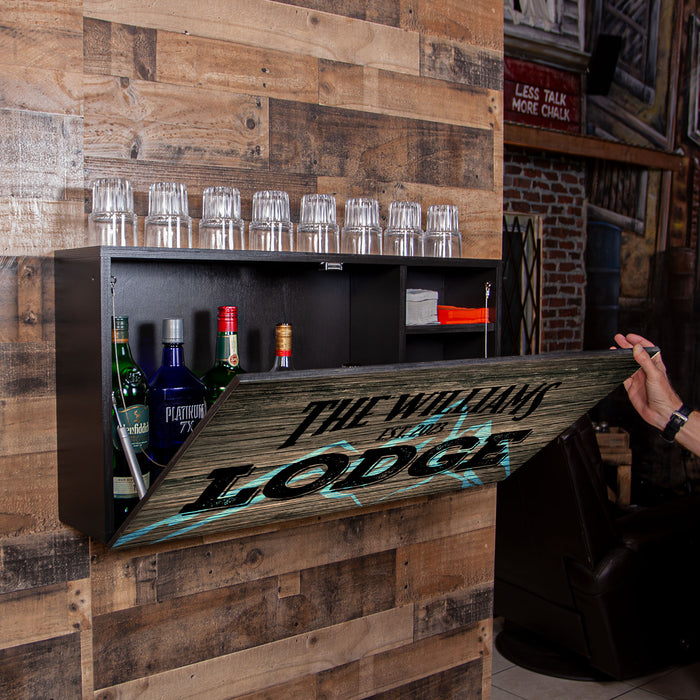 MURPHY WALBAR™ - Customizable Mountain Design - Handcrafted in USA